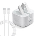 20W USB-C Fast Wall Charger – QC3.0 & PD Quick Charge for Samsung, I Phone
