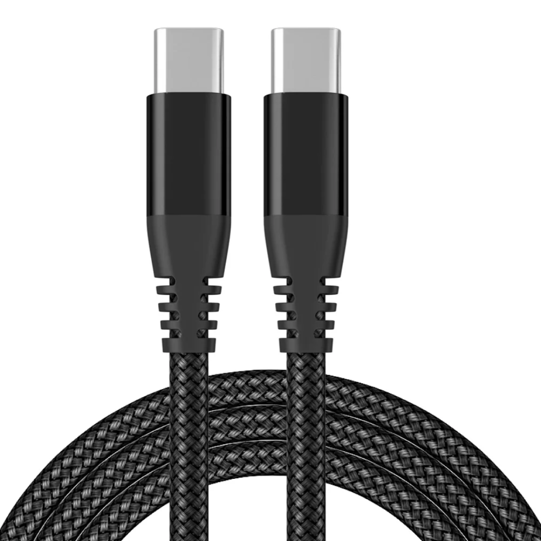 2M USB-C to USB-C Fast Charging & Data Transfer Cable – Durable Braided Design